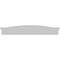 Ekena Millwork Eyebrow Architectural Grade PVC Pediment, 62"W x 10-1/2"H x 2-3/4"P PEDP062X105EYE00 - alternate 4